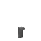 PERFORMANCE IN LIGHTING - Led bollard 4000K 11W statica ottica asimmetrica intensiva Mimik 10 post 300 10W 4K AN96.