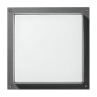 PERFORMANCE IN LIGHTING - Led apparecchio a parete e soffitto 39W 4000K DALI ottica simmetrica extra diffondente BLIZ SQUARE 40 LED AN96.