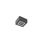 PERFORMANCE IN LIGHTING - Led apparecchio a plafone MIMIK 10 CEILING C/I20 10W 4000K statica Ottica circolare intensiva AN96.
