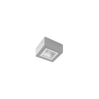 PERFORMANCE IN LIGHTING - Led plafone 10W 4000K ottica circolare diffondente MIMIK 10 Ceiling Tech GR94