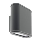 PERFORMANCE IN LIGHTING - Led apparecchio a parete 4000K 37W dimmerabile 1-10V ottica asimmetrica media AMON WALL BI 32 A15/M 840 AN-96_1-10V.