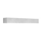 PERFORMANCE IN LIGHTING - Apparecchio a parete LED 19W 4000K statica Emergenza 3h Ottica asimmetrica diffodente QUASAR 60M 16.5 A7/EW 840 WH87 EM3P