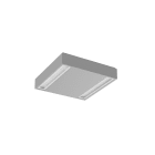 PERFORMANCE IN LIGHTING - Led apparecchio a plafone 3000K 23.5W statica ottica simmetrica extra diffodente MIMIK 20 Ceiling 21 S/EW 830 GR94.