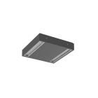 PERFORMANCE IN LIGHTING - Led apparecchio a plafone 23.5W 3000K Ottica simmetrica extra diffondente MIMIK 20 CEILING 21 S/EW 830 AN96 DALI.