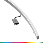 PERFORMANCE IN LIGHTING - LED lineare a incasso 19W Ottica simmetrica diffondente GROOVE 21 R2000 19 RGBW