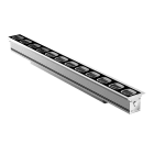 PERFORMANCE IN LIGHTING - led lineari apparecchio a incasso 3000k 21w dali ottica simmetrica intensiva traccia 500 21 s/i 12 3k dali