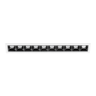 PERFORMANCE IN LIGHTING - Faretti da incasso LED 23,5W 3000K Ottica simmetrica intensiva B10 20.5 S/I-SOFT 930 WH-RAL9010.