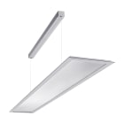 PERFORMANCE IN LIGHTING - Apparecchio a sospensione LED 4000K 70W DALI microprisma SL713+ PL RXL 61 S/C 840 GR9006 MP.