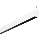 PERFORMANCE IN LIGHTING - Apparecchio a sospensione LED 51W griglia nera 4000K statica SL764+ PL L 45 S/C 940 WH9016 LV.