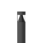PERFORMANCE IN LIGHTING - Led bollard 23W statica ottica circolare extra diffondente KHA City Comfort 12 23 C/EW 830 AN96 DAL.