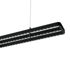 PERFORMANCE IN LIGHTING - Led apparecchio a sospensione 4000K 83W statica reflector mirror finish d+i Small PL L 78 S/C 840 BK9005 RE.