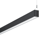 PERFORMANCE IN LIGHTING - led apparecchio a sospensione 3000k 39w statica microprisma d+i sl764+ pl m 34 s/d 830 bk9005 mp