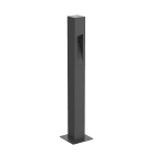 PERFORMANCE IN LIGHTING - Led bollard 3000K 4W statica ottica asimmetrica extra diffodente insert+ 1 V post 600 3.5 A/EW 830 AN96.