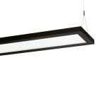PERFORMANCE IN LIGHTING - Apparecchio a sospensione LED 4000K 54W microprisma statica SL629 PL M 49 S/C 840 BK9005 MP.