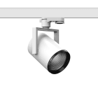PERFORMANCE IN LIGHTING - Proiettori a binario LED 20W 3000K Ottica circolare diffondente AS425 TR 18 C/MW 830 WH9010 RE