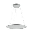 PERFORMANCE IN LIGHTING - Led apparecchio a sospensione 26W 4000K DALI microprisma d+i SL713 RM PL 23 S/C 840 GR9006 MP.