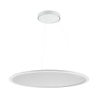 PERFORMANCE IN LIGHTING - Led apparecchio a sospensione 4000K 46W DALI microprisma d+i SL713 RL PL 41 S/C 840 WH9016 DALI MP.
