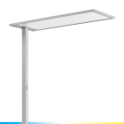 PERFORMANCE IN LIGHTING - Piantane LED 144W con temperatura regolabile e controllo DALI, design microprisma per illuminazione efficace e versatile.