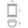 Miniatura Dimensioni prodotto 2