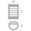 Miniatura Dimensioni prodotto 2