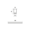 Miniatura Dimensioni prodotto 2