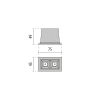 Miniatura Dimensioni prodotto 2