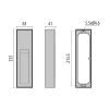 Miniatura Dimensioni prodotto 1