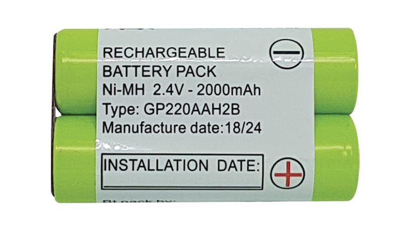 PERRY ELECTRIC - RIC. BATT. NI-MH 2,4V 2000 MAH