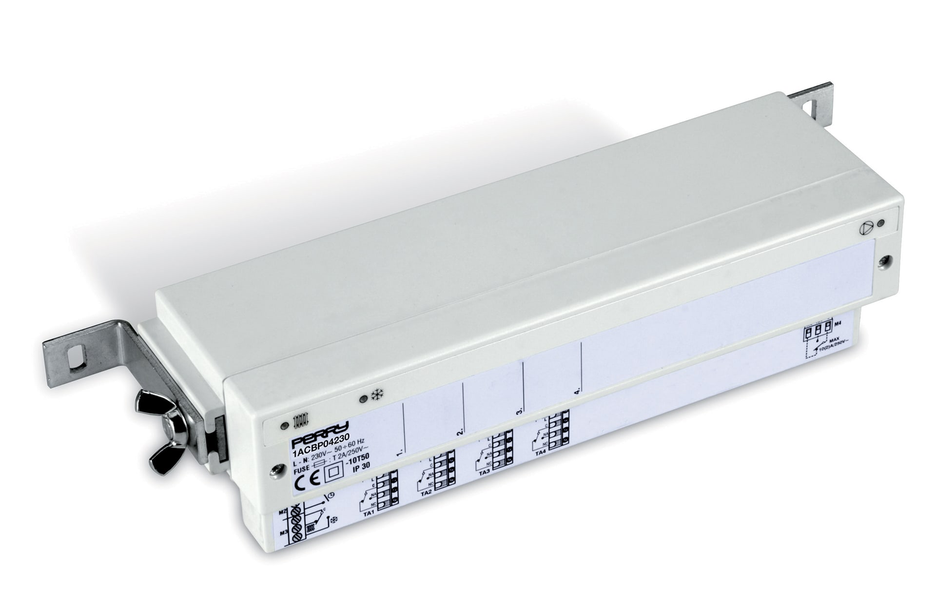 PERRY ELECTRIC - BARRA COMANDO 4 ZONE 230V