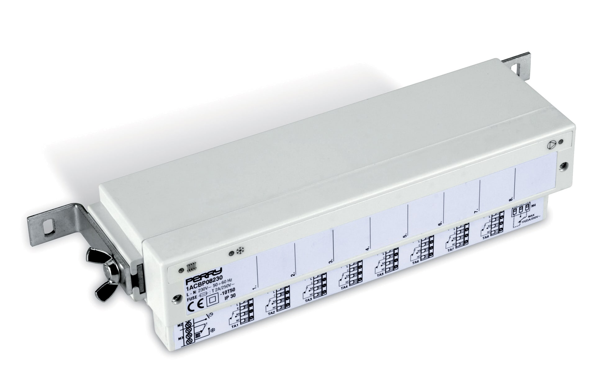 PERRY ELECTRIC - BARRA COMANDO 8 ZONE 230V