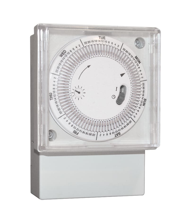 PERRY ELECTRIC - INT.ORARIO SETT CON RIS CAR 72X72
