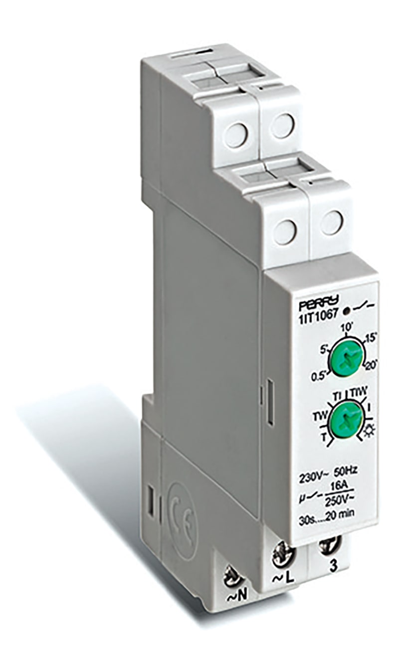 PERRY ELECTRIC - INT.TEMP. LUCE SCALE 1DIN MULTIFUNZ