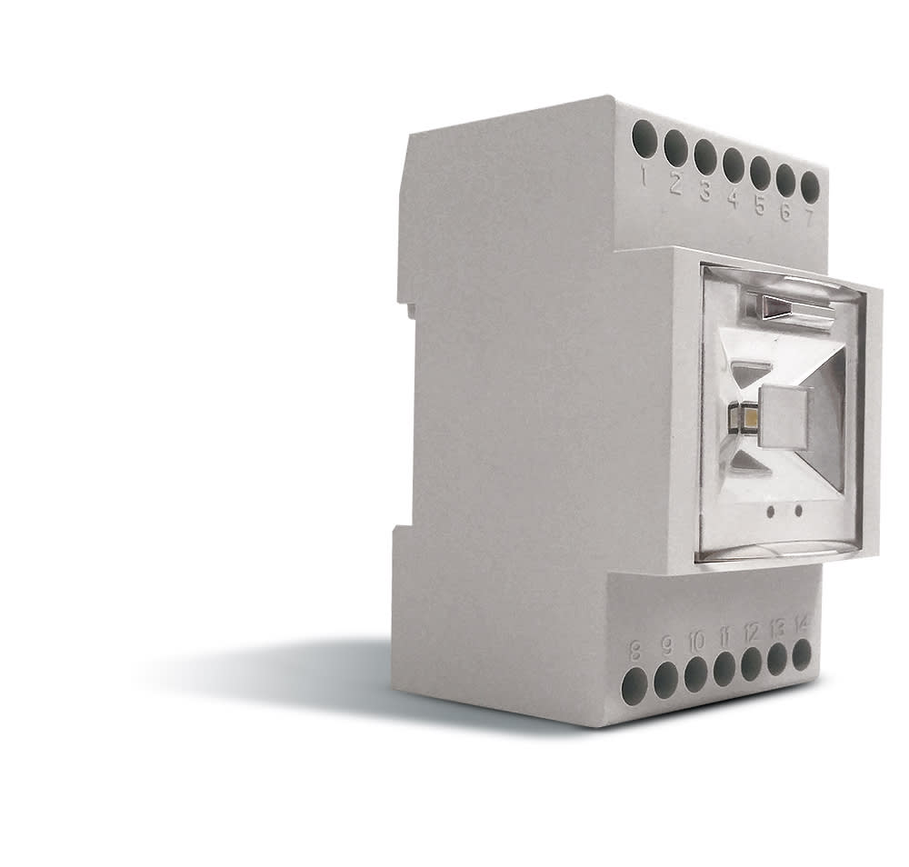 PERRY ELECTRIC - LAMP EM ESTR QUADRI 3 DIN 20LM 2H