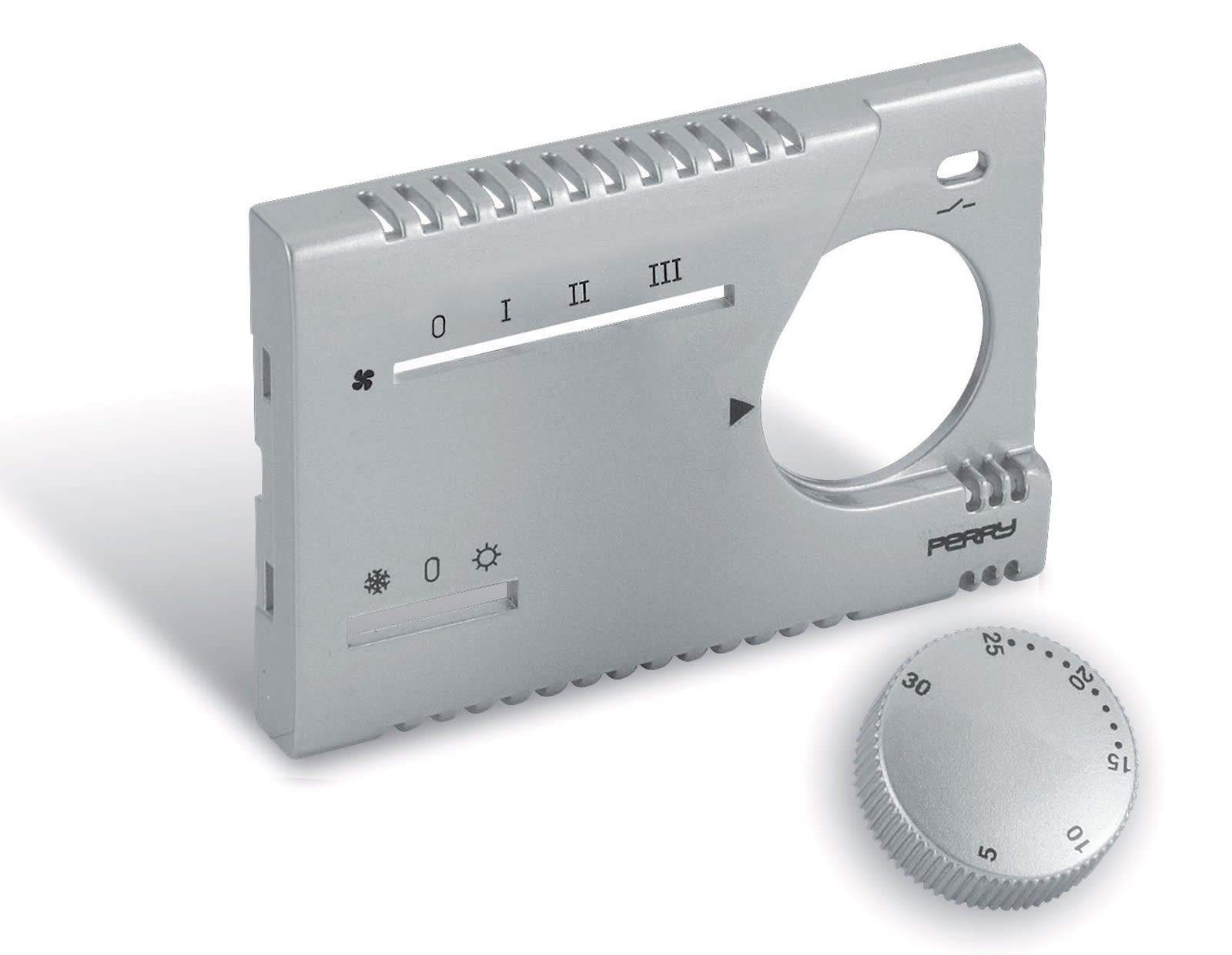 PERRY ELECTRIC - FINITURA TEF365 SILVER LUCIDO