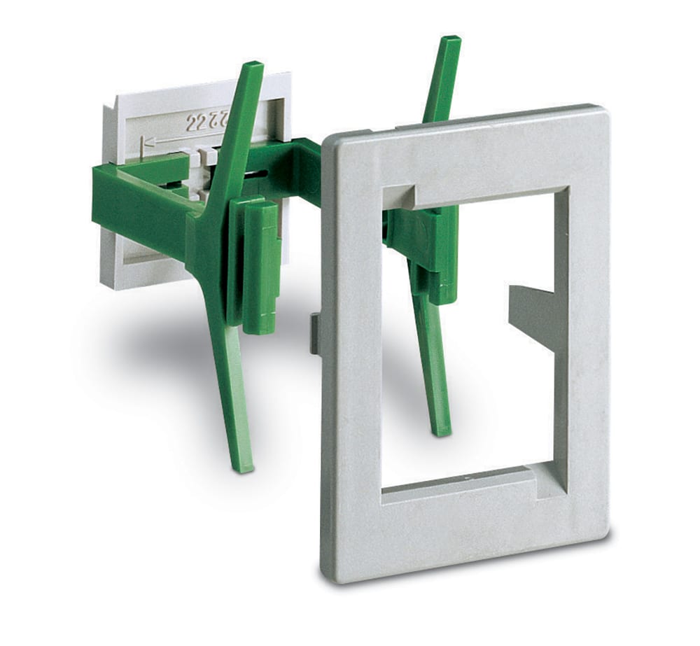 PERRY ELECTRIC - KIT ACCES. PER MONT. SERIE DIN 2