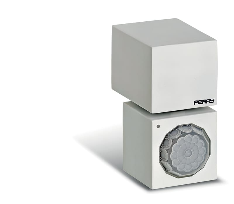 PERRY ELECTRIC - RILEV. MOVIM.PARETE IP54 CUBE BIANCO