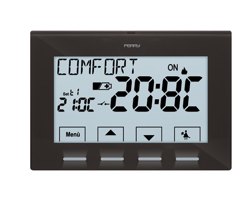 PERRY ELECTRIC - TERM.EL.PARETE 4 TASTI 3VCC ANTRAC