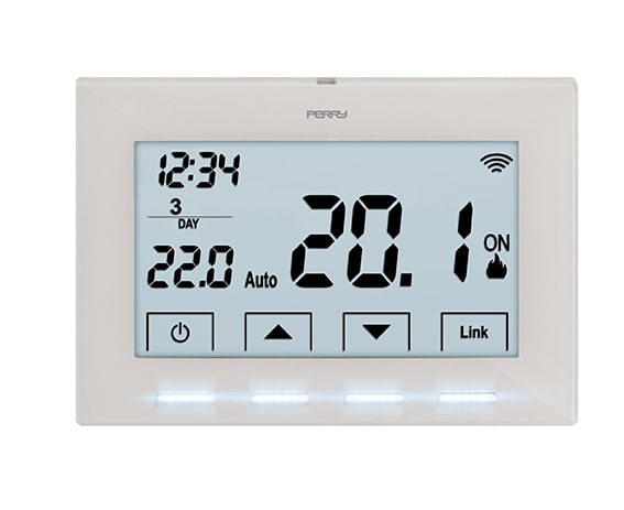 PERRY ELECTRIC - CRONOT RADIO 3VCC BIANCO V002
