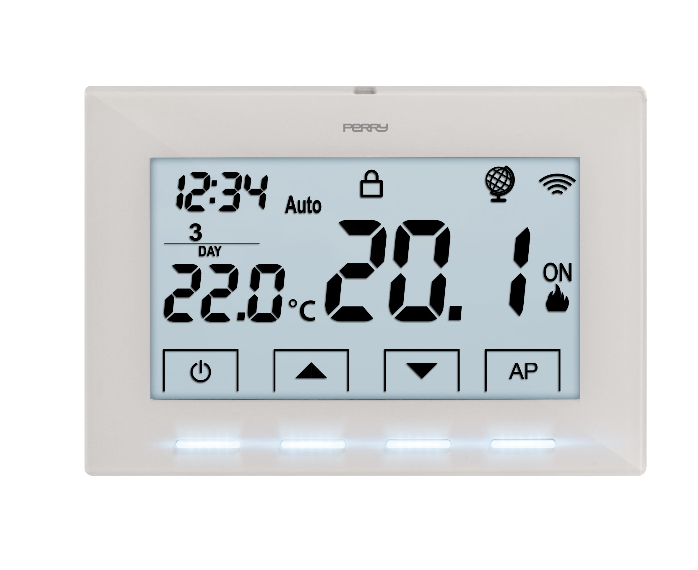 PERRY ELECTRIC - CRONOT WIFI 230V BIANCO V003