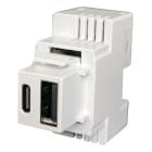 PERRY ELECTRIC - ALIMENTATORE USB A-C 20W 3A PD BIANC