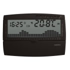 PERRY ELECTRIC - Cronotermostato digitale giornaliero 3V serie UP&DOWN Compact colore antracite