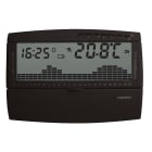 PERRY ELECTRIC - Cronotermostato digitale giornaliero 3V serie UP&DOWN Compact colore antracite