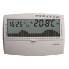 PERRY ELECTRIC - Cronotermostato digitale giornaliero 3V serie UP&DOWN Compact colore bianco