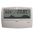 PERRY ELECTRIC - Cronotermostato digitale settimanale 3V serie UP&DOWN Compact colore bianco 1CRCR018BS