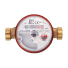 PERRY ELECTRIC - CONTATORE ACQUA CALDA SANITARIA DN20 RACCORDI 130 mm PREDISPOSTO M-BUS