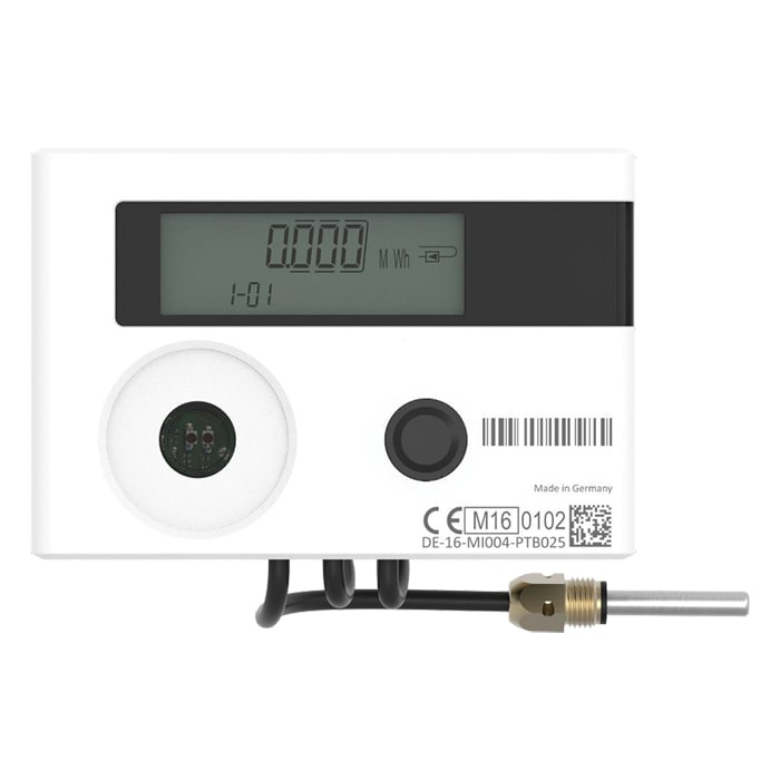 PERRY ELECTRIC - MISURATORE MECCANICO DI ENERGIA CALDO/FREDDO DN20 LETTURA M-BUS RADIO