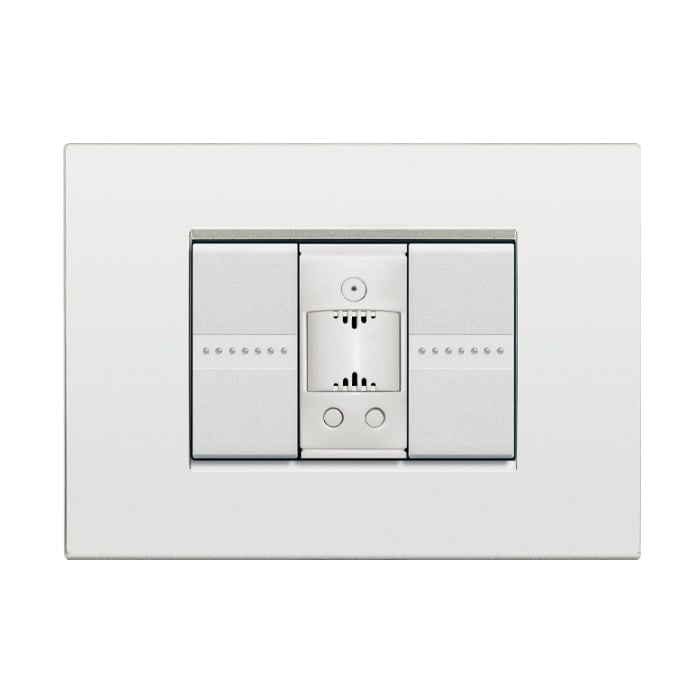 PERRY ELECTRIC - SONDA DI TEMPERATURA DA INCASSO1 MODULO CIVILE COLORE BIANCO 1DOSTX03B