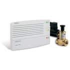 PERRY ELECTRIC - Kit rilevatore gas metano da parete con elettrovalvola NA da 1/2" 1GA 50917GPL/P: rilevatore di gas GPL da parete e/o semincasso serie ZEFIRO