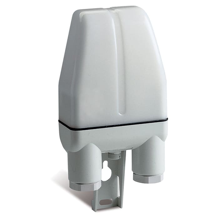 PERRY ELECTRIC - Interruttore crepuscolare con modulo di comando sostituibile per montaggio a parete e/o palo