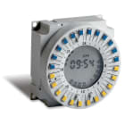 PERRY ELECTRIC - Modulo interruttore orario settimanale digitale a cavalieri con display 60x60 - 230V 50/60Hz